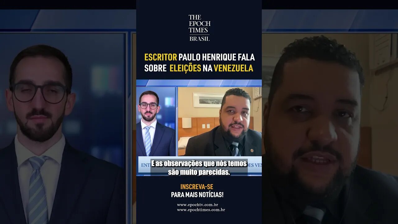 Paulo Henrique é autor do “O mínimo sobre o Foro de São Paulo” e outras obras #shorts
