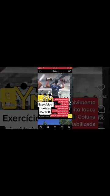 Exercícios inúteis parte 8. Desenvolvimento louco #shorts #hipertrofia #academia #musculacao #treino