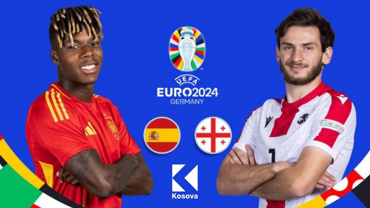 Euro 2024 ,Highlights- Spanje - Gjeorgji