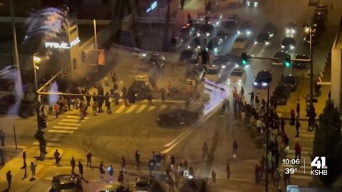 Residents concerned sideshows in downtown Kansas City becoming norm in area
