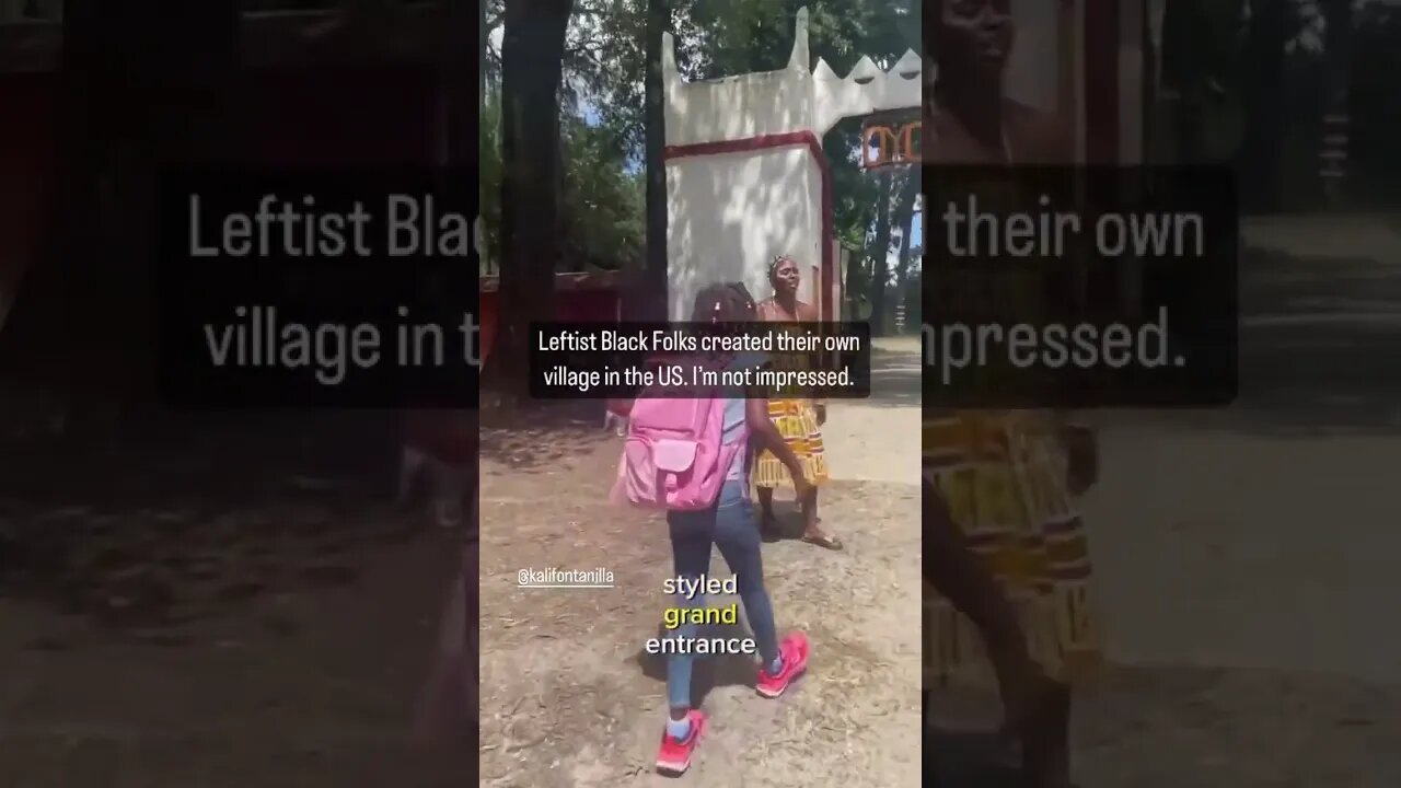 The BLACK village in the US😂