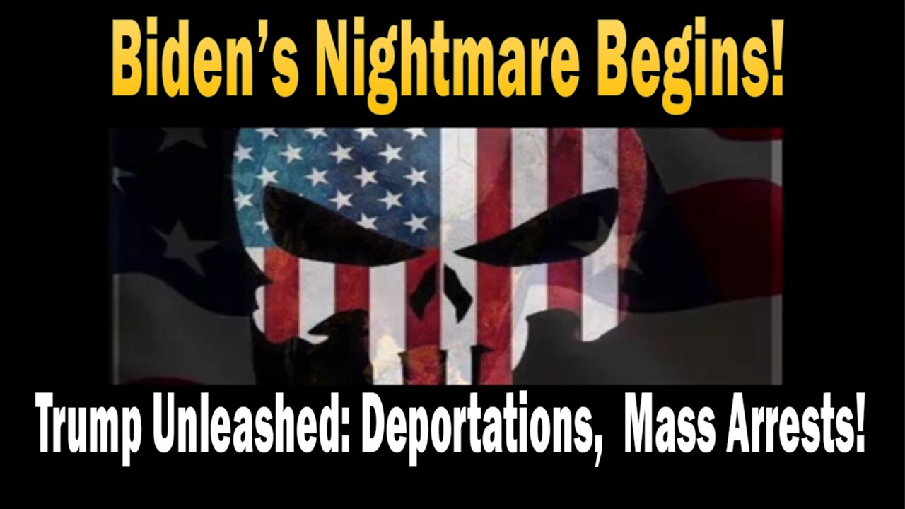 Update Today - Juan O' Savin & Scott McKay: Biden’s Nightmare Begins! Trump Unleashed: Deportations, Mass Arrests!