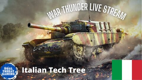 War Thunder Italian Tech tree Grind Part 1 | late night stream