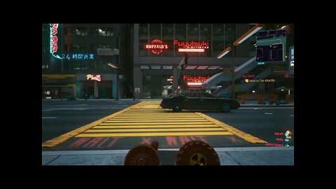 A ride through Night City # 1 (Cyberpunk 2077)