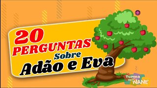 Teste Bíblico - 20 Perguntas sobre Adão e Eva | Perguntas Bíblicas - Quiz Bíblico