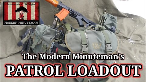 The Modern Minuteman's PATROL LOADOUT utilizing the Smersh LBE.