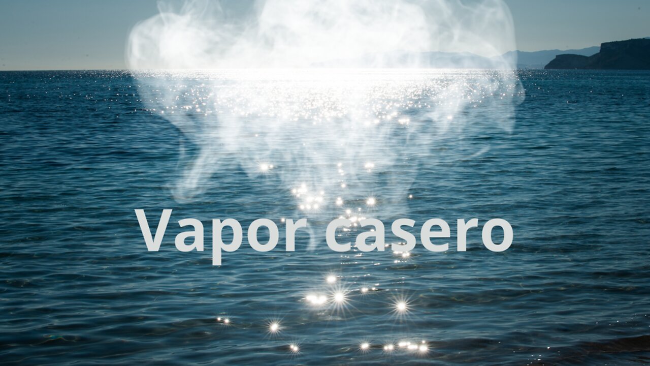 Vaporizaciones Caseras con Agua de Mar o sal