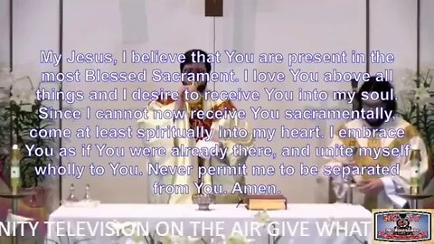 NCTV45 CATHOLIC MASS FROM HOLY SPIRIT PARISH (ST JAME’S SITE) APRIL 21 2020 TUESDAY