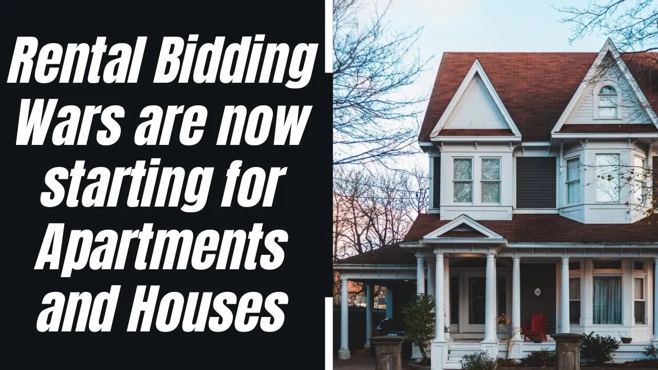 Rental Bidding Wars. It's going to get Ugly