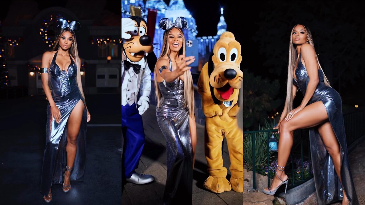Ciara Stuns at Cinderella’s Castle for ‘Wonderful World of Disney’