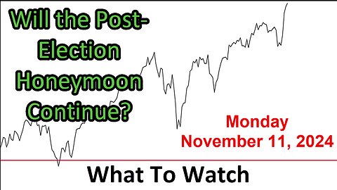 S&P 500 What to Watch for Monday November 11, 2024