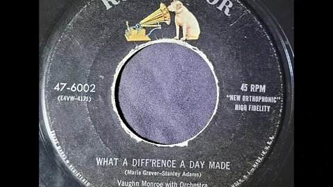 Vaughn Monroe – What a Diff'rence a Day Made