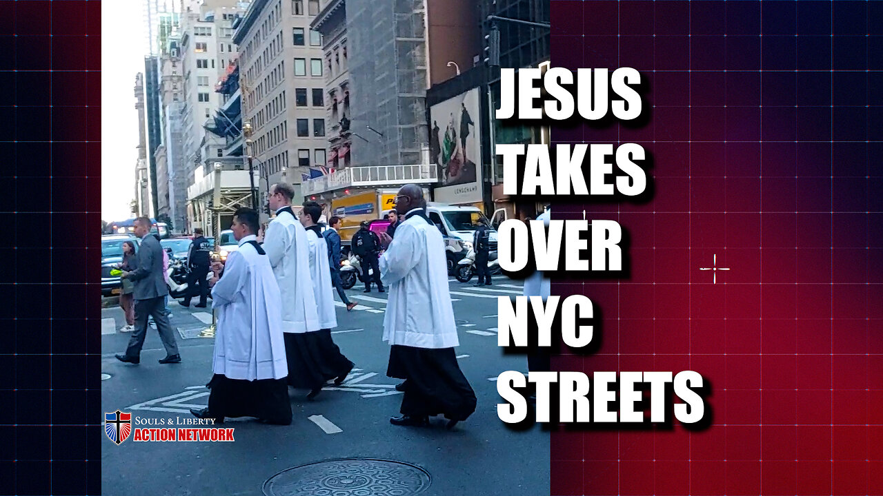 Jesus Takes Over NYC Streets