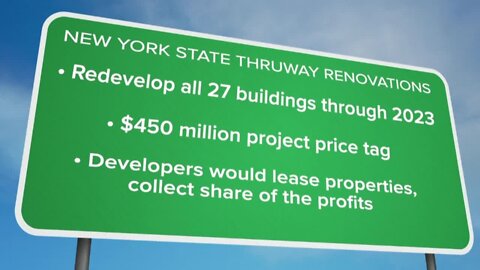 Renovations to New York State Thruway service areas leave customers looking for patience