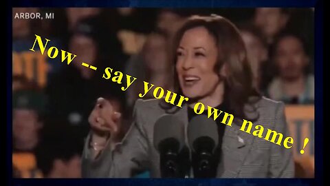 Kamala Serves Word Salads With No Dressing