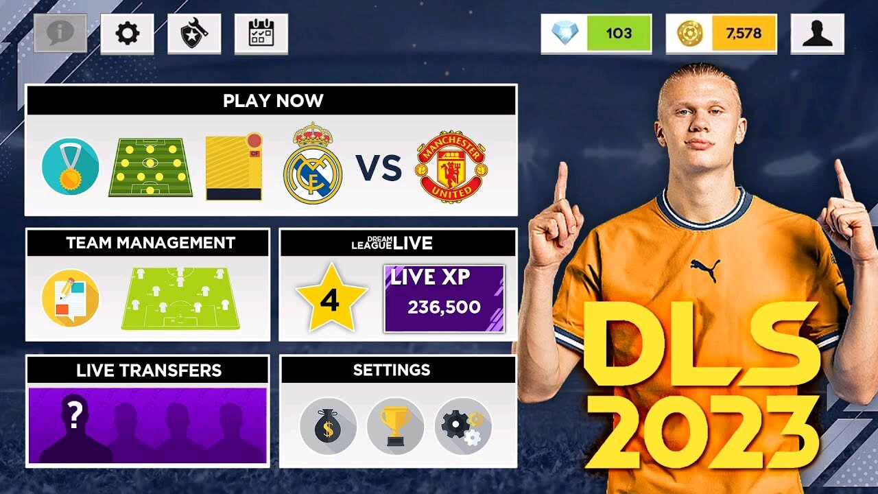 Dream League Soccer 2023 New Skills and Features (Gameplay)