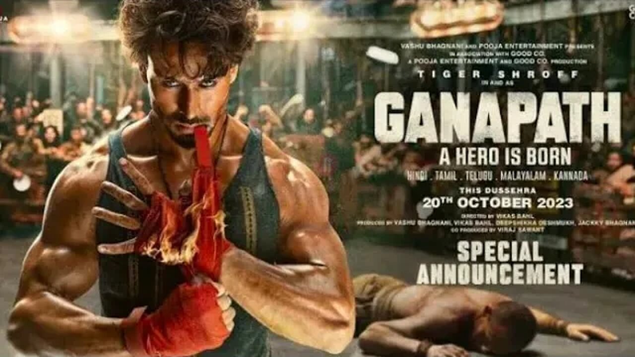 GANAPATH BANDE ANNONCE OFFICIELLE| Amitabh B, Tiger S.Kriti S .Vikas B. Jackky