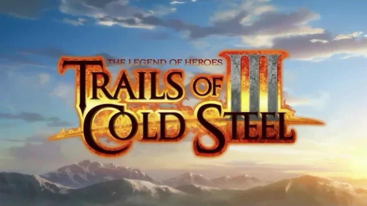 Trails of Cold Steel 3 title intro