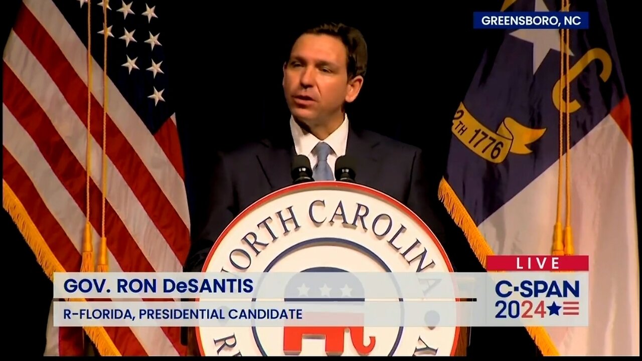 DeSantis Responds To Trump Indictment