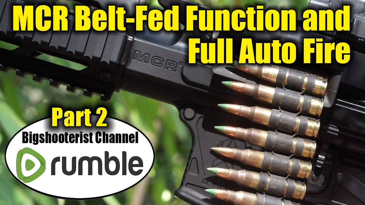 FightLite MCR Belt Feed Black Rifle Part 2 - The Mechanics