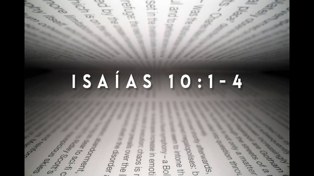 Isaías 10:1-4