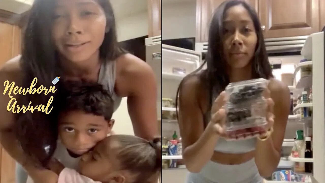 Omarion & Apryl Jones Kids Help Mommy Make A Diet Shake! 🥤