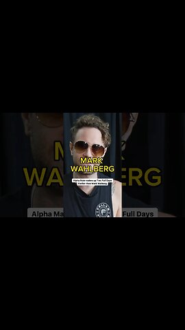 Actual Alpha Male Proves why Mark Wahlberg is a Beta