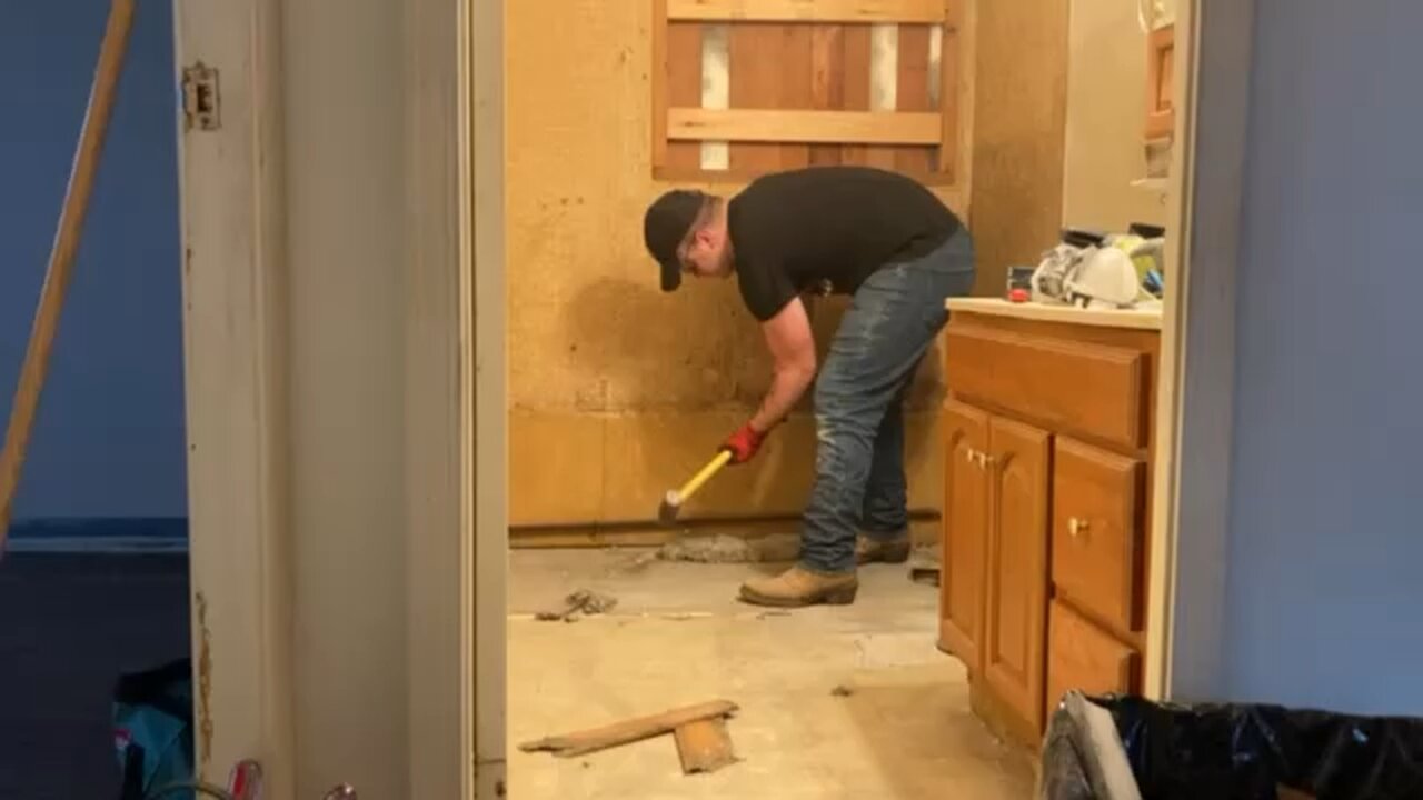 #2 removing tub