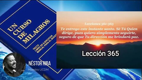 Lección 365 de Un Curso de Milagros #ucdm