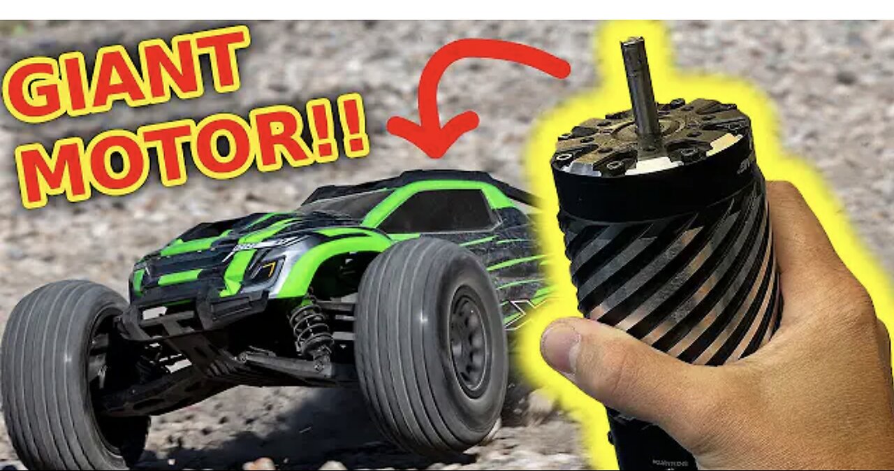 Traxxas XRT get big block motor (more power )