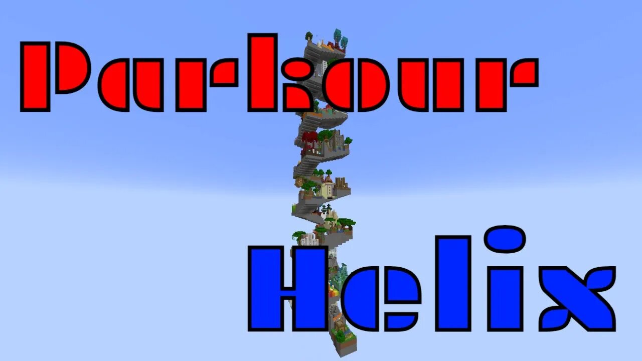 Minecraft Parkour Helix