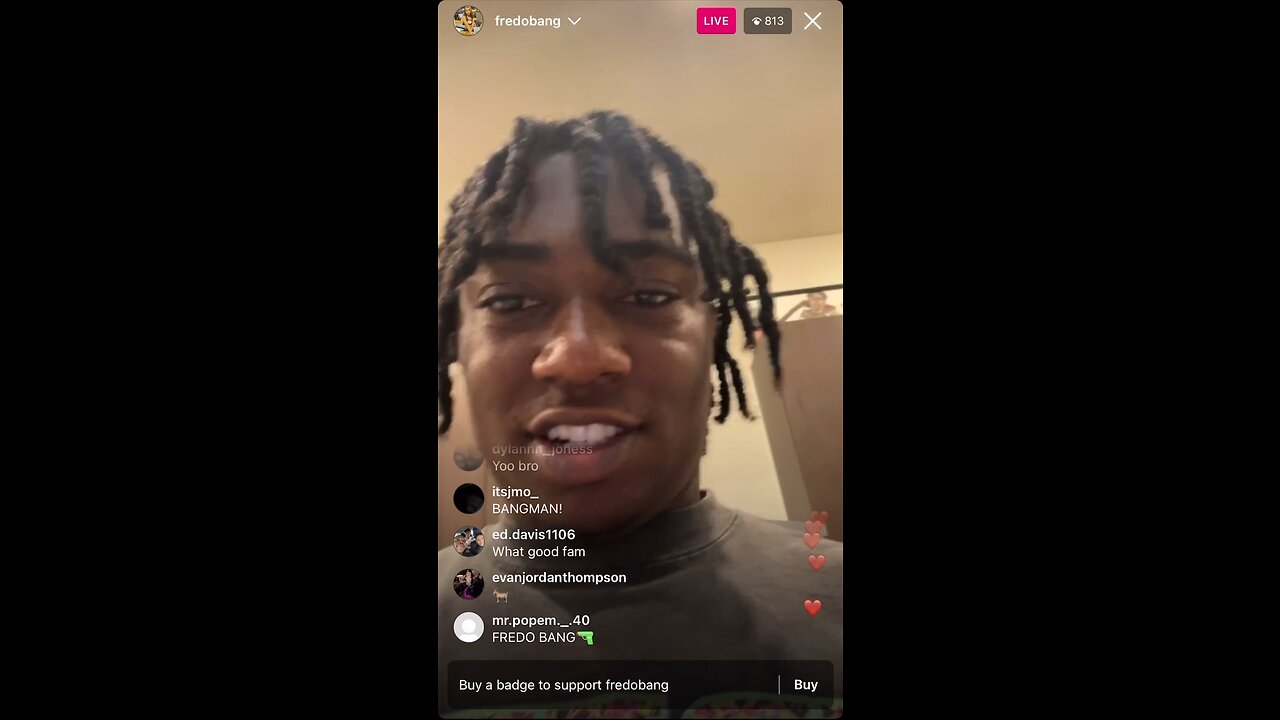 FREDO BANG IG LIVE: Fredo Bang Clowning and Trolling New Opps.. *Shows Shot wound* (09/05/23) PT.3