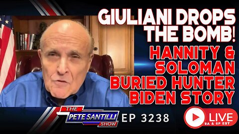 GIULIANI DROPS THE BOMB! HANNITY & SOLOMON BURIED HUNTER BIDEN STORY | EP 3238 6PM