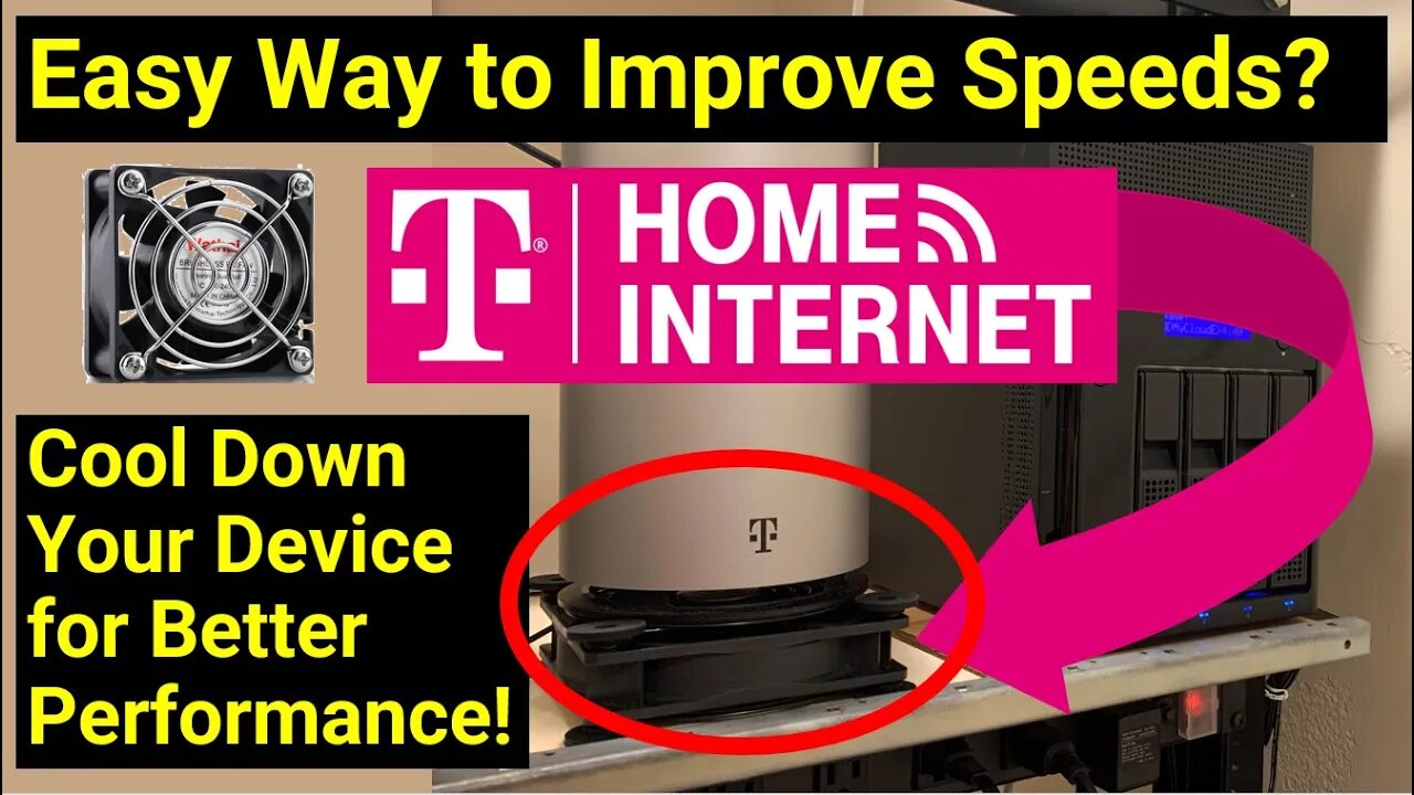 T-Mobile Home Internet 🔥 How to Speed it Up? Will a Cooling Fan Improve Perf? 5G 4G LTE TMobile