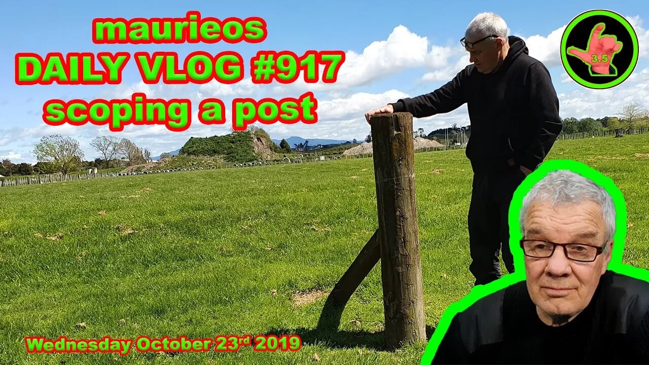 maurieos DAILY VLOG #917 scoping a post