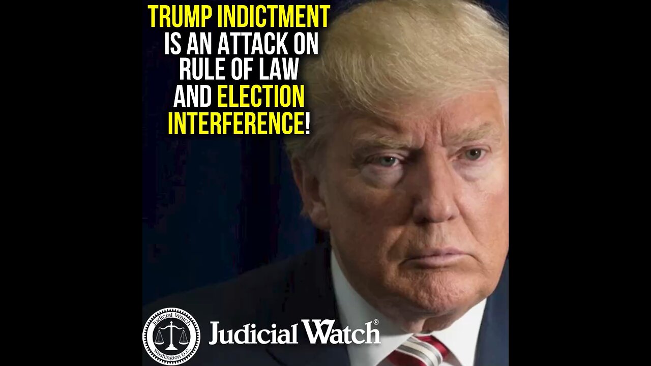 Judicial Watch is on it