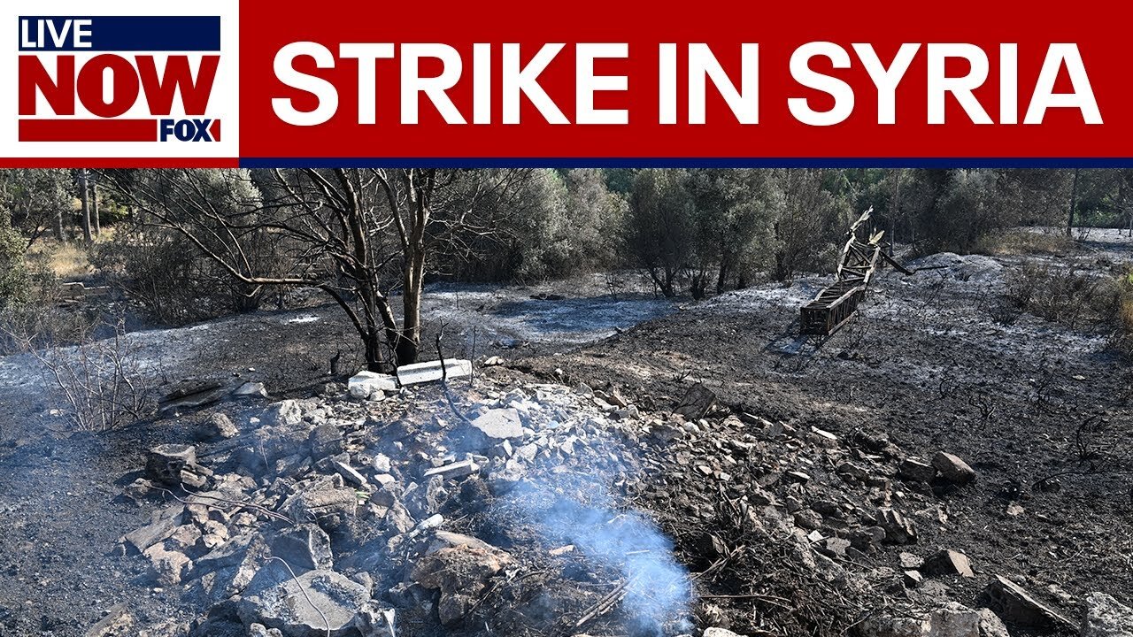 STRIKE IN SYRIA: IDF destroys underground missile factory | LiveNOW from FOX