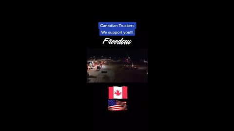 Canadian Tow Trucks REFUSE to Tow🇨🇦Freedom Convoy