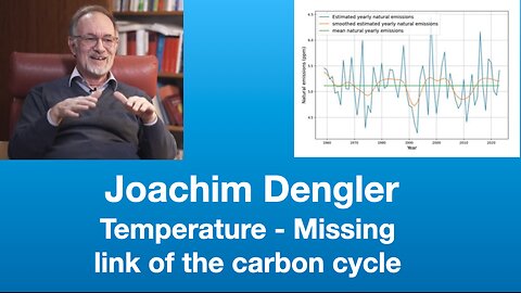 Joachim Dengler: “Temperature - Missing link of the carbon cycle” | Tom Nelson Pod #249