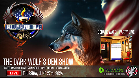 THE DARK WOLF’S DEN SHOW – FREEDOM REPORT NEWS