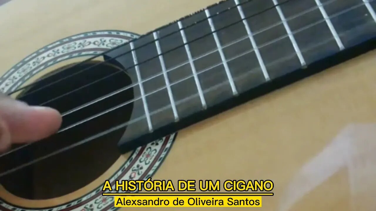 A HISTÓRIA DE UM CIGANO Alexsandro de Oliveira Santos #melodia