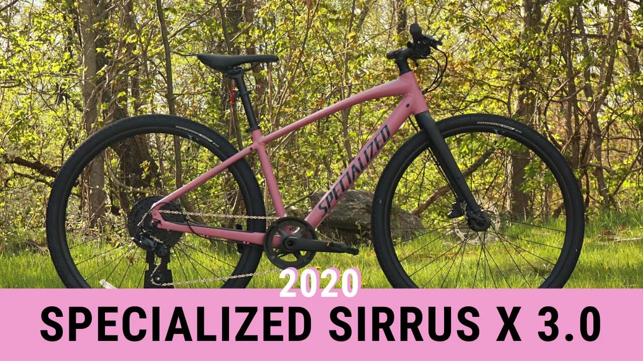 The intersection of Fitness and Trail - 2020 Specialized Sirrus X 3.0 Fitness Dual Sport Hybrid Bike