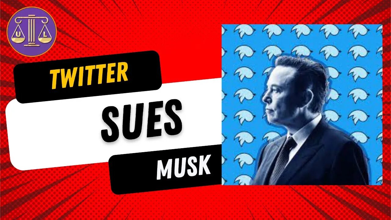 Twitter Sues to Force Sale to Musk