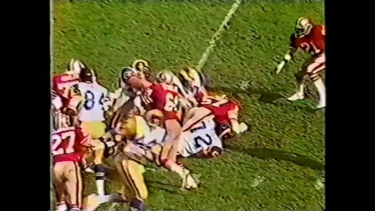 1981-10-25 Los Angeles Rams vs San Francisco 49ers