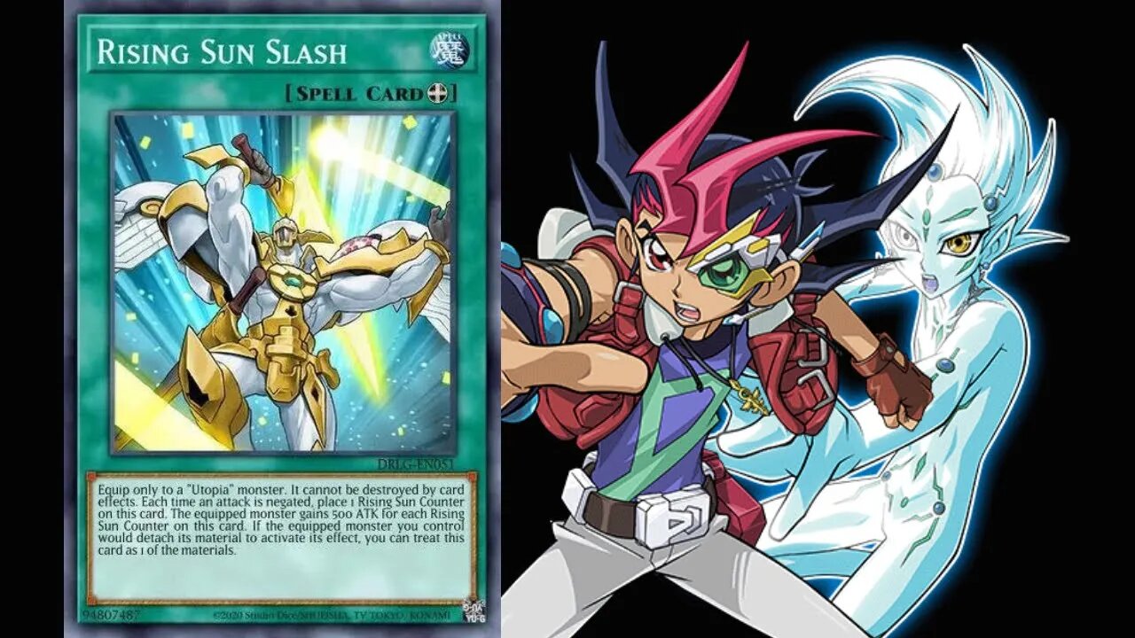 Yu-Gi-Oh! Duel Links - First Time! Yuma Activates Rising Sun Slash! (Mini Box No. 47 Reward Card)