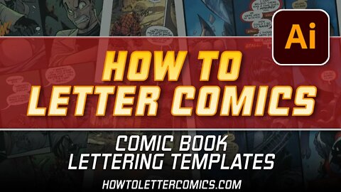 How To Letter Comics - Comic Lettering Templates