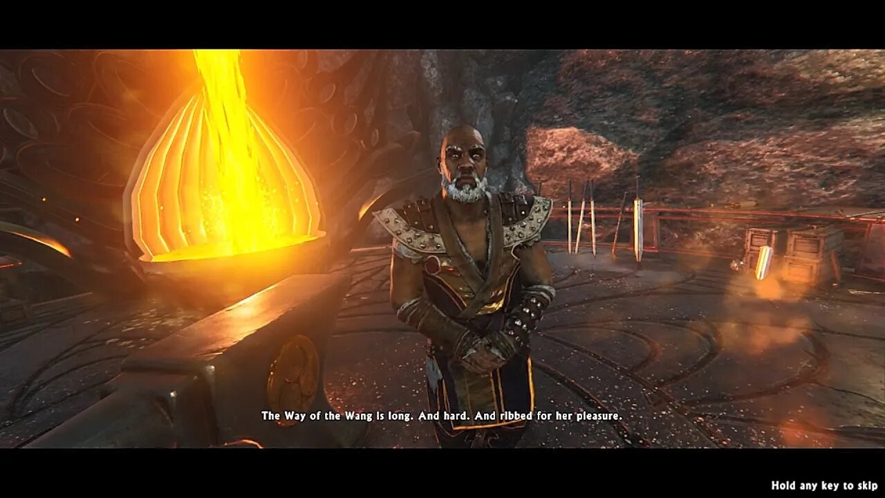 My favourite quote from Shadow Warrior 2 (The Way of the Wang)