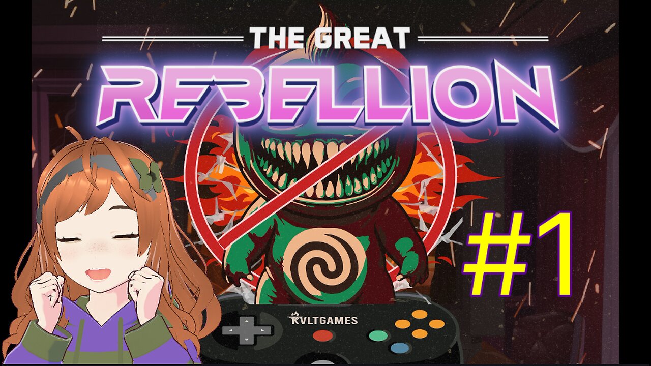 First Time Playthrough of The Great Rebellion For the Spooky Season! Part 1 | Honey Badger Arcade