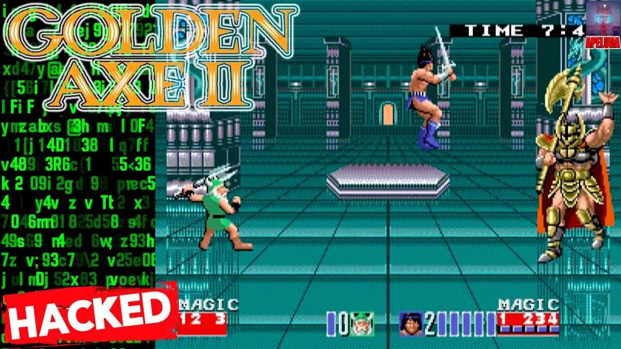 GOLDEN AXE II (ARCADE) [HACKED GAMEPLAY PLAYTHROUGH LONGPLAY]