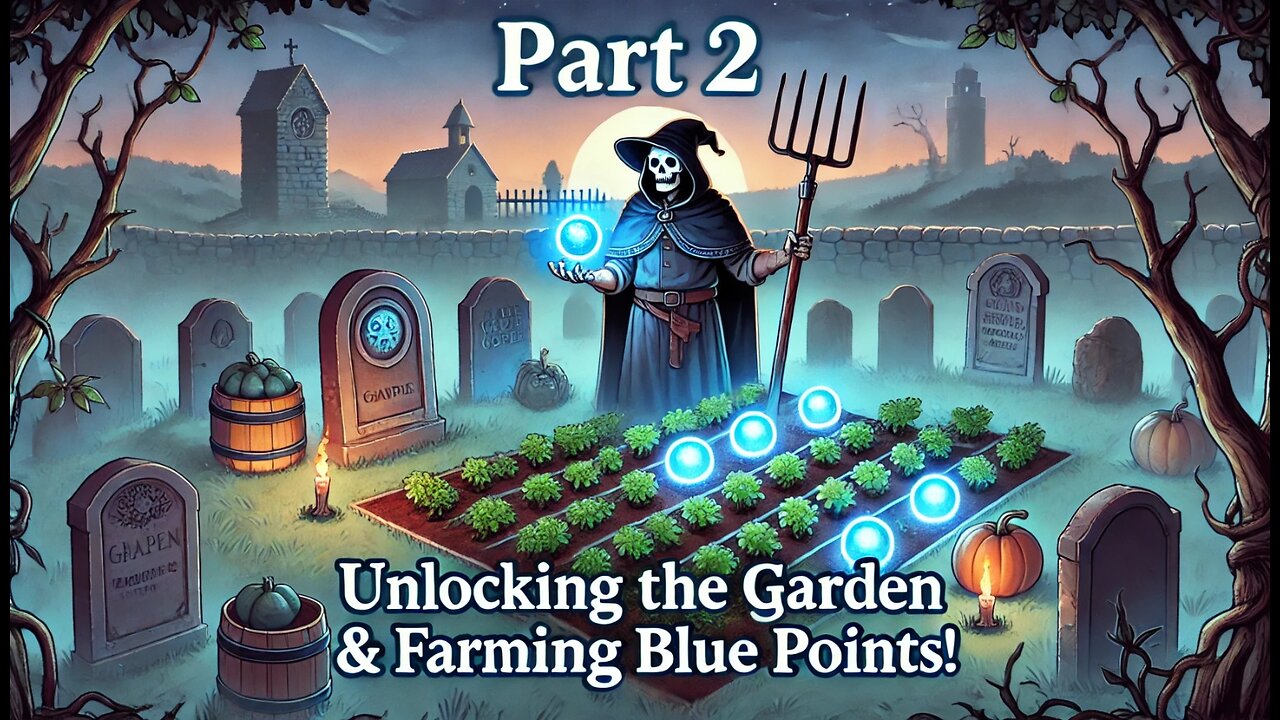 Graveyard Keeper Walkthrough Part 2 | Unlocking the Garden & Farming Blue Points!